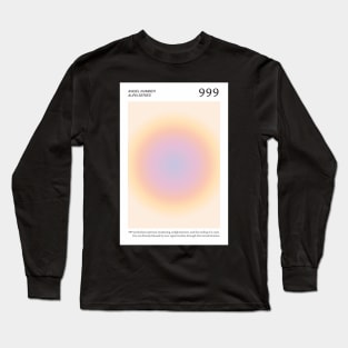 Angel Number 999 Aura Long Sleeve T-Shirt